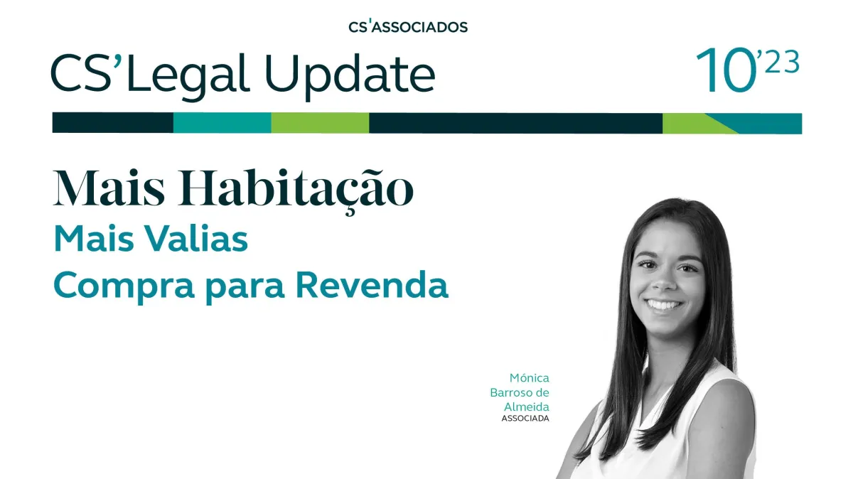 Mais Habitação - Mais Valias | Compra para Revenda