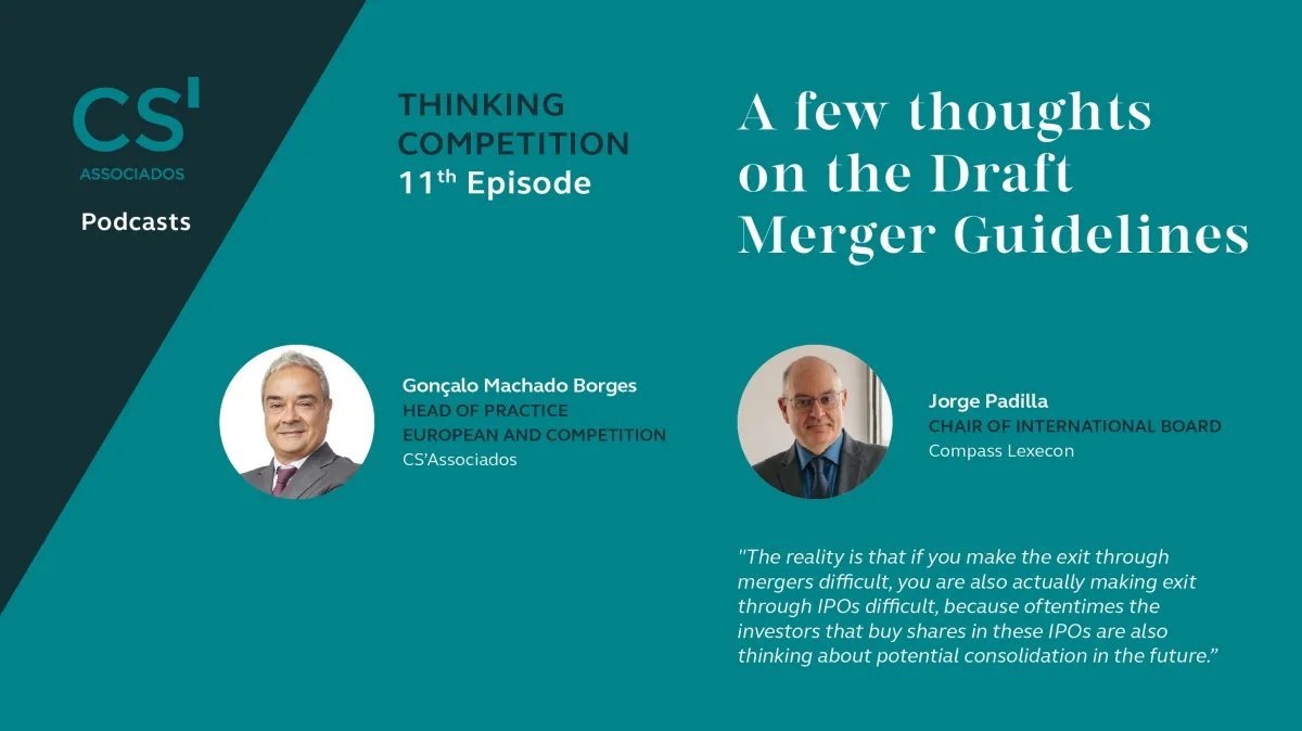 Thinking Competition - A few thoughts on the Draft Merger Guidelines