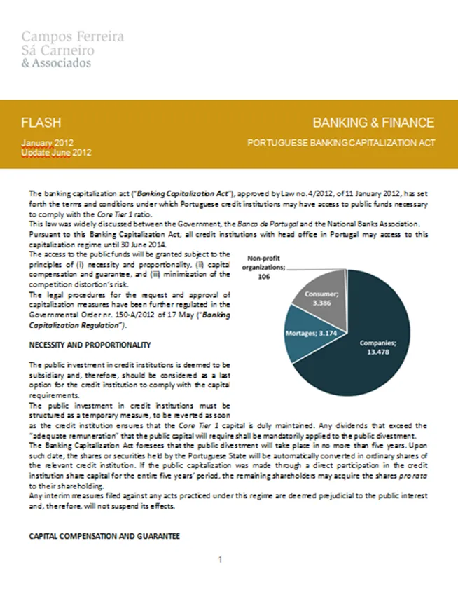 Transfer of Non-Performing Loans in Portugal