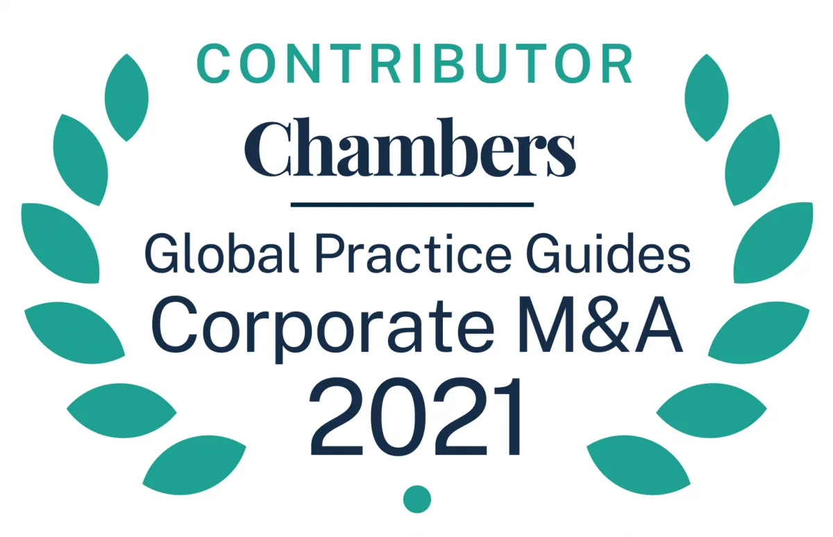 Corporate M&A 2021 - Chambers and Partners Global Practice Guide