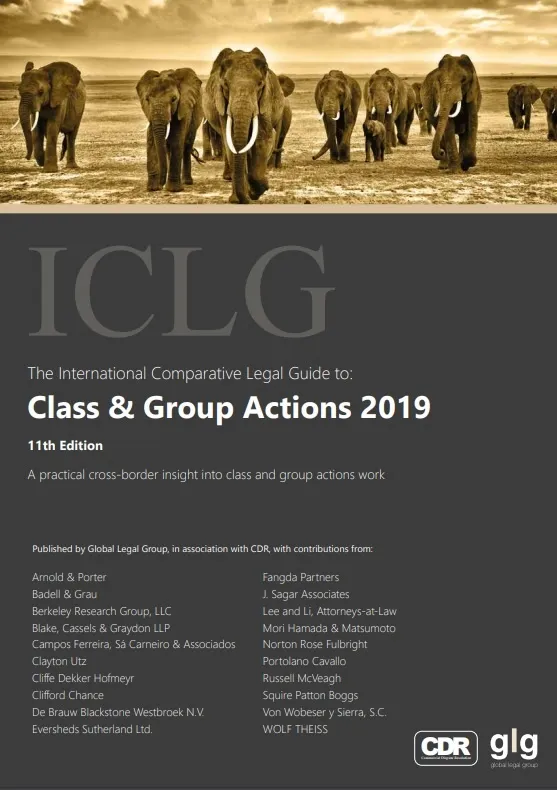 The International Comparative Legal Guide to Class & Group Actions 2019 - 11ª Edição - Portugal