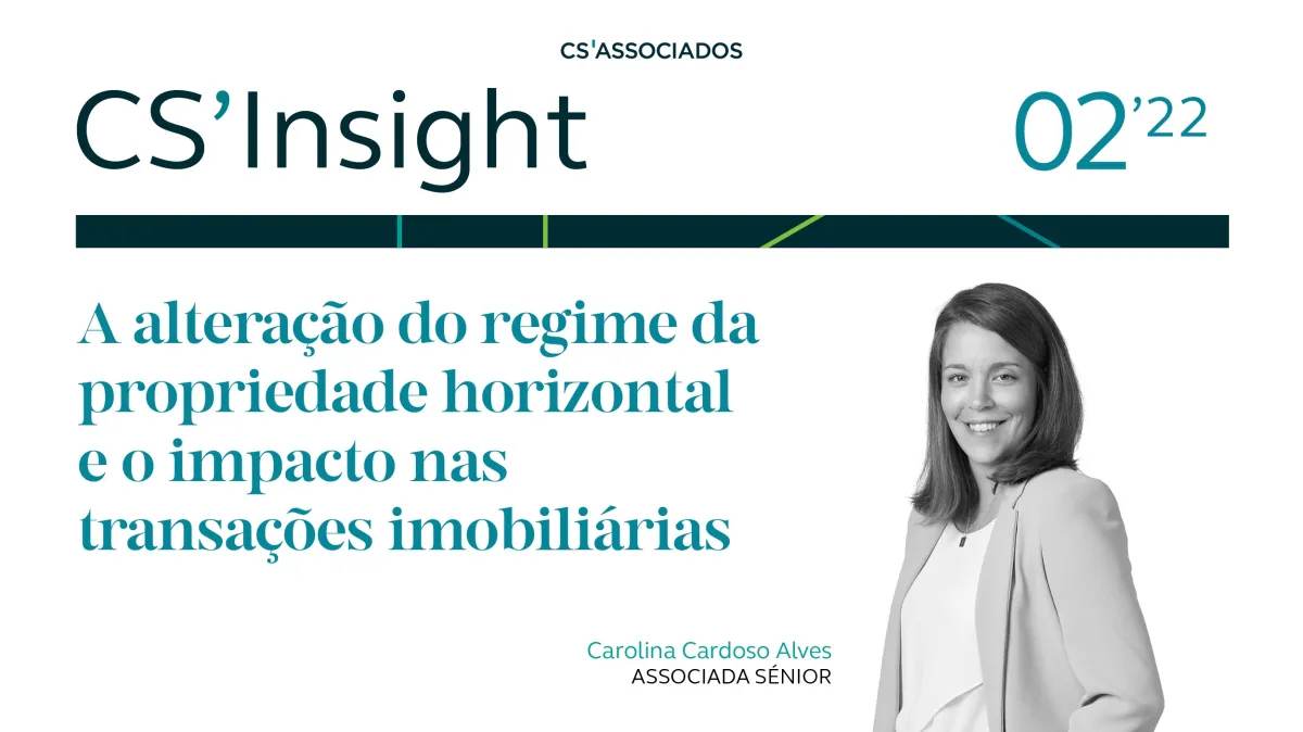 A alteração do regime da propriedade horizontal e o impacto nas transações imobiliárias