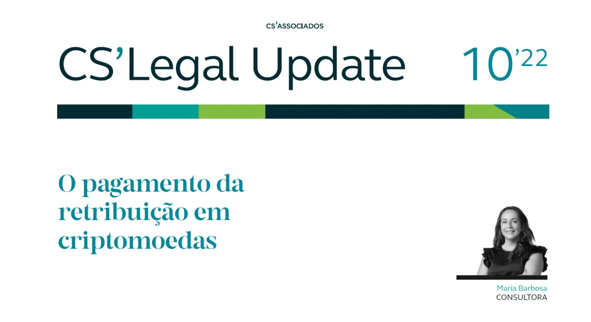 O pagamento da retribuição em criptomoedas